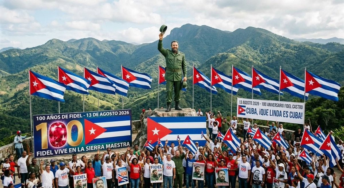 BMCMzZimpeto's tweet photo. Cada día que nos acerca al 13 de agosto crece el recuerdo ❤️
Fidel nació para cambiar la historia de 🇨🇺 y del mundo.
Su visión de solidaridad, justicia e internacionalismo vive en millones. Vive en cada escuela, en cada hospital, en cada médico cubano en el mundo❤️🇨🇺💯 https://t.co/gXYGRxM9zo