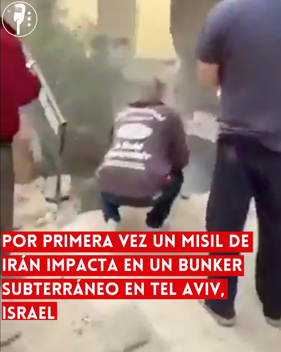 YosoyPedrero's tweet photo. 🚨 OJO: POR PRIMERA VEZ, UN MISIL IRANÍ IMPACTA UN BÚNKER SUBTERRÁNEO EN TEL AVIV

Por primera vez desde el inicio del conflicto entre Irán e Israel, un misil iraní habría impactado un búnker subterráneo ubicado en Tel Aviv, de acuerdo con reportes difundidos por medios y redes sociales.

El presunto ataque marcaría un hecho sin precedentes al alcanzar una instalación protegida bajo tierra, lo que ha generado atención sobre la capacidad de penetración de los misiles utilizados durante el conflicto.

Hasta el momento, las autoridades israelíes no han confirmado oficialmente que un búnker subterráneo haya sido alcanzado, por lo que la información continúa en proceso de verificación por fuentes independientes.

El incidente ocurre en medio de la escalada de hostilidades entre ambos países, que ha incluido ataques con misiles y drones, así como el reforzamiento de los sistemas de defensa aérea en la región.