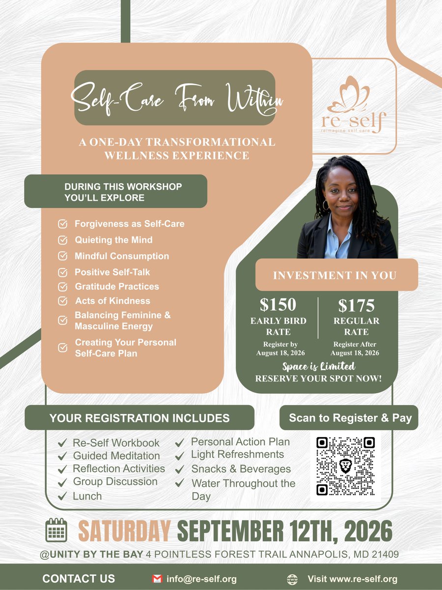 __reself__'s tweet photo. EVENT NOTIFICATION 🦋
A ONE-DAY TRANSFORMATIONAL WELLNESS EXPERIENCE

Please click here to register: https://t.co/YhQuIKxGmW https://t.co/sgmueBT7u2