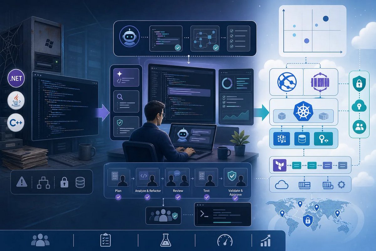 windowsforum's tweet photo. 🛠️ Copilot modernization is GA in the IDE for .NET, Java and C++, while the CLI remains preview. Gartner calls it leadership; developers call it “please don’t break production.”
https://t.co/7qaFmRYL1m
#LegacyApplications #GithubCopilot #AzureMigration #CodeModernization https://t.co/2TeE3hlqXN