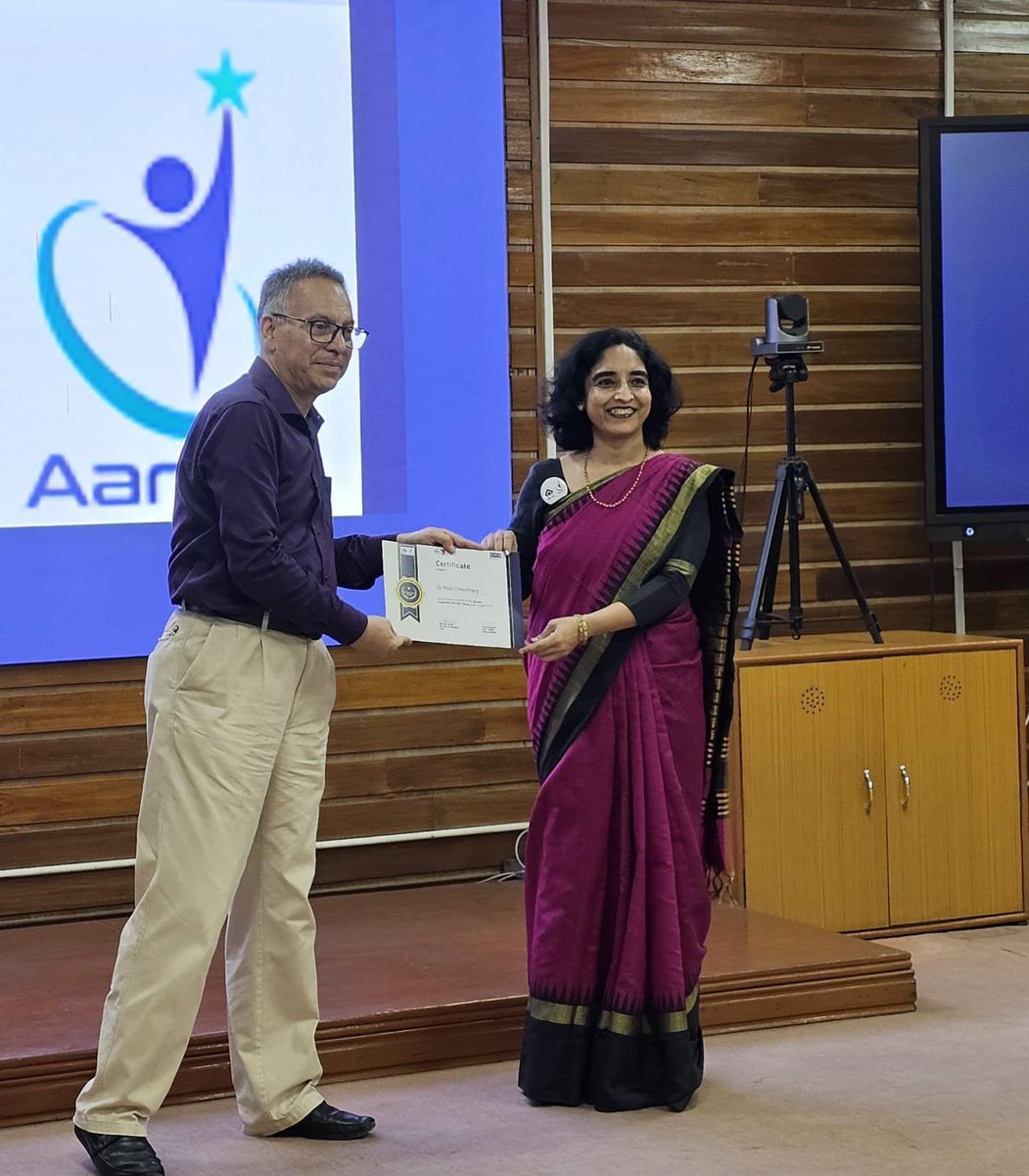 drmalachoudhary's tweet photo. Proudly previledged to be a graduate from Aanya 3.0, Project Presentation & Graduation Ceremony at MTI Ranchi, SAIL-Bhilai Steel Plant empowering Women Executives with SHRM’s ‘Aanya Leadership 3.0’ Program.  

Reinforcing its commitment to Diversity, Inclusion and Leadership Development, it was a proud moment to be nominated by Steel Authority of India Limited, Bhilai Steel Plant for the prestigious 'Aanya Leadership Journey 3.0’ Program by SHRM India.  

The Aanya Leadership Journey 3.0 is SHRM India’s flagship women leadership development program designed to accelerate women’s progression to senior leadership roles. The year-long cohort-based program focuses on Strategic Leadership, Business Acumen, Executive Presence, Mentorship and Real-World Business Projects. As per SHRM, 'Aanya aims to build a pipeline of women leaders who can drive organizational transformation and contribute to nation building.' The program includes classroom sessions, 1:1 coaching, CXO interactions and capstone business projects.

Key elements of the program included:
1.  Leadership Masterclasses by industry experts and SHRM faculty on Strategic Thinking and Change Management.
2.  CXO Fireside Chats focusing on breaking glass ceilings in the manufacturing sector.
3.  Project Presentations where participants showcased business solutions to real challenges faced at their respective plants.
4.  Mentorship & Peer Learning Sessions to build a strong support network for women leaders.

The leadership reiterated that initiatives like Aanya 3.0 are aligned with SAIL’s vision of *“Navachar se Pragati”* and the Ministry of Steel’s focus on *Nari Shakti in Public Sector Enterprises*.