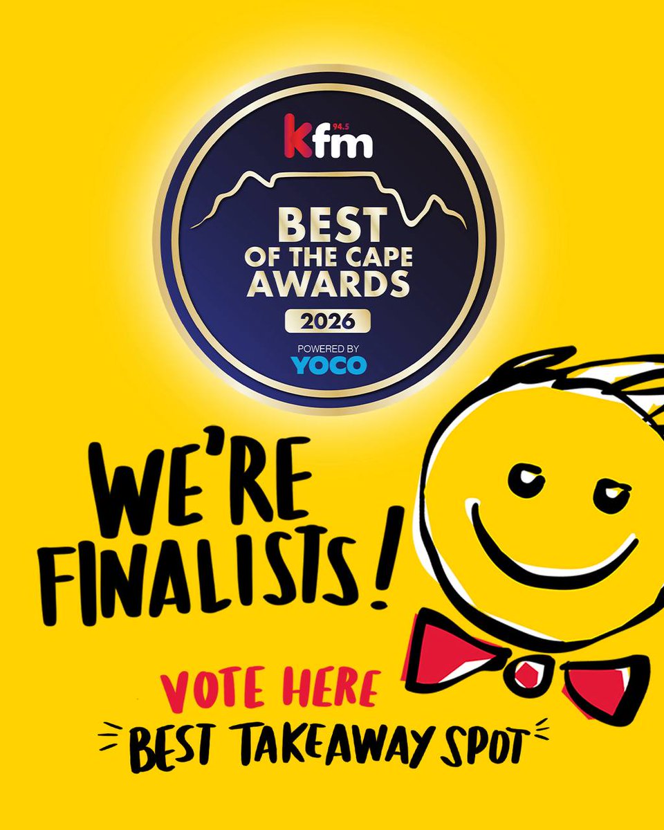 ButlersPizzaOG's tweet photo. Holy mozzarella… we’re a KFM Best of the Cape Takeaway Spot Finalist 🍕🏆
Now we need our Pronksters to help us bring it home. Vote for Butler’s Pizza &amp; show Cape Town who really serves the best slice.
https://t.co/xEGfTkSFIE

Thanks for all the #moolove, Cape Town. 
@kfmza https://t.co/SNe9kjhsBj