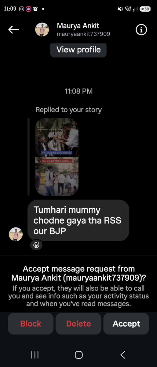 RiaRevealed's tweet photo. Here you go  @narendramodi... You bhakts  language...!! https://t.co/B1y1EYOq3z