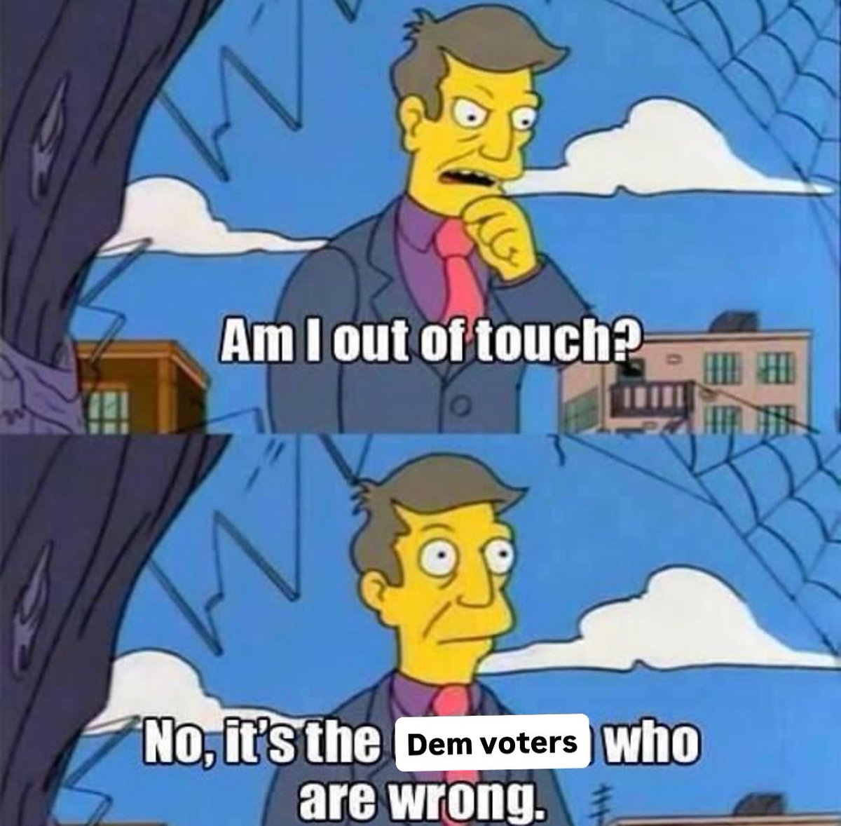 slutatlaw's tweet photo. @ThirdWayTweet @ShaneGoldmacher Voters are increasingly and obviously disillusioned with the Democratic Party establishment, centrist dems keep losing both primaries amd general elections, and the DNC is raising less money than the average elementary school bake sale, but this is how Third Way responds: https://t.co/Ul3Mcz70D2