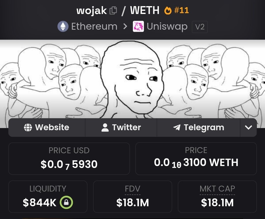 cripto_venom's tweet photo. Buying $WOJAK here before we go supersonic can really change your life https://t.co/TgxvxGUMCz