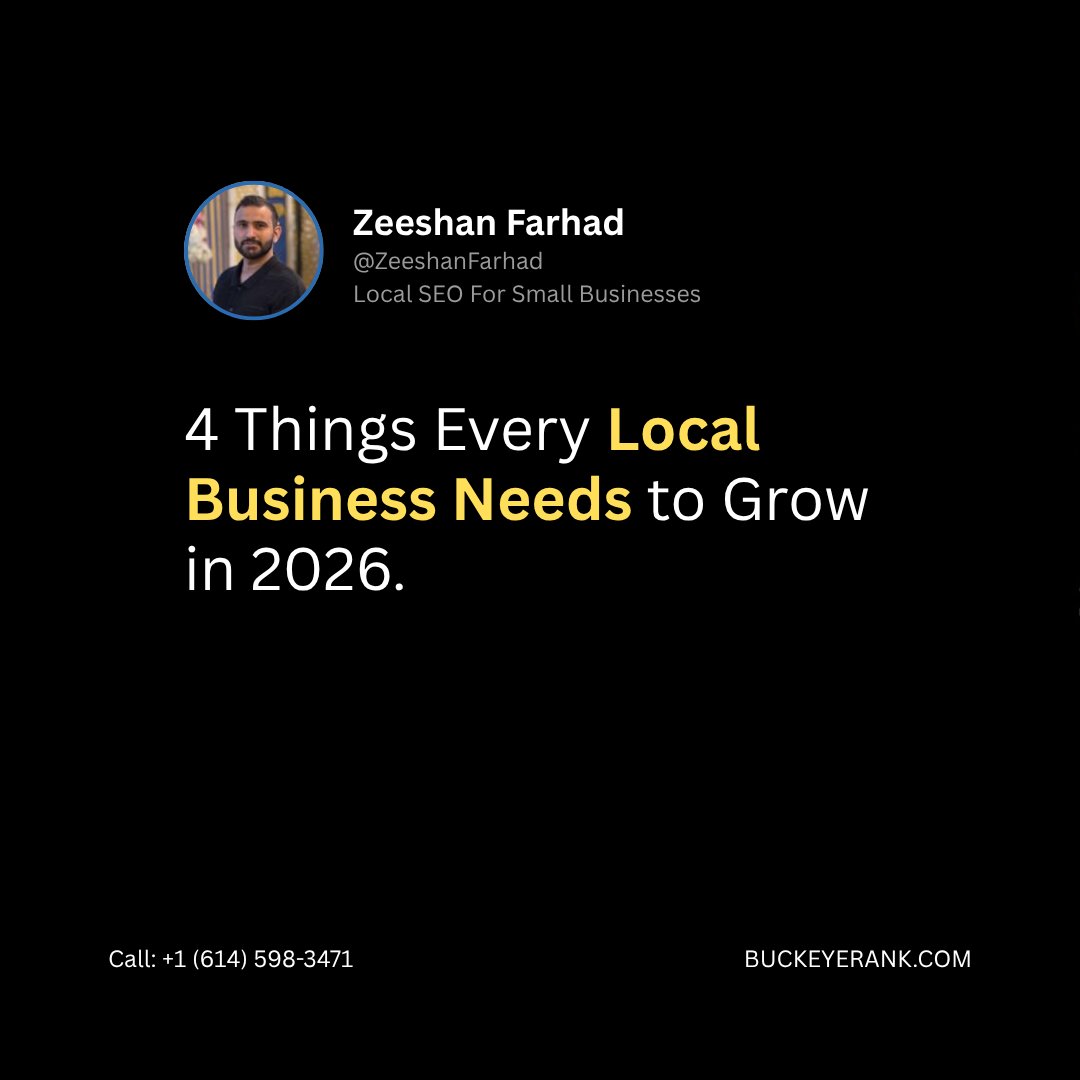 zeeshanfarhad's tweet photo. Most local businesses won't struggle because of competition.

They'll struggle because the market changed...

And they didn't.

The businesses winning in 2026 aren't necessarily the biggest.

They're simply adapting faster.

Check Comments For More
.

#zeeshan_farhad #LocalSEO https://t.co/KiYOiYY9FP