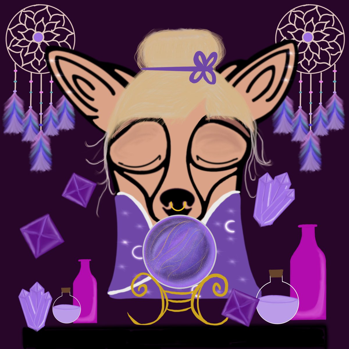Psychedelicpups's tweet photo. #manifesting  #crystals https://t.co/7CDmJe093d