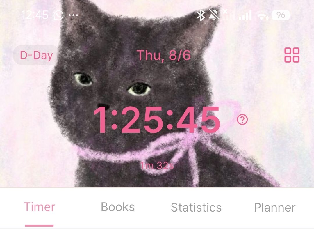 vi33relyaa's tweet photo. ୨୧˚ studytwt diary ✿ — Day 02

Not the longest timer, but a lil progress is still progress, hari ini cm belajar bentar cz ketimpa banyak tugas huhuuu 😓 Good job today, everyone! :D dun forget to rest well n take care of yourselves !!
See yall tomorrow! ☁️🩷
#studytwt #studylog https://t.co/RVCGEITpaV