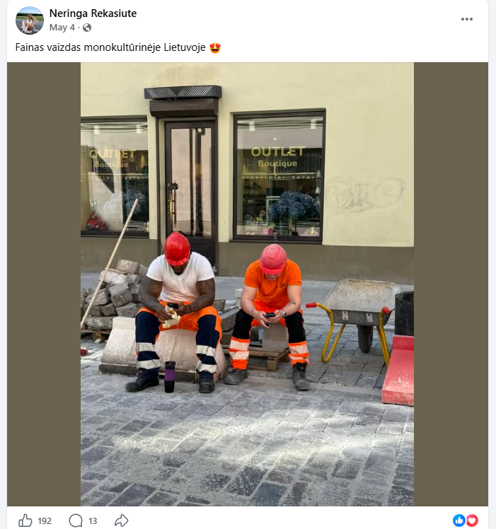 BalticDanny's tweet photo. This is Vilnius, Lithuania.

Our city was 99,8% European just 5 years ago.

Then our government decided to move in thousands of Africans, Indians, Uzbeks, Pakistanis...

In just 5 years population exploded from 
563,000➡️619,000 ‼️

Property prices rose by more than 80%‼️
Native workforce - increasingly replaced.

Our forefathers fought so hard and sacrificed their lives now all is being squandered in just 5 FUCKI'G years.

This is a planned DEMOLITION of our nation‼️
