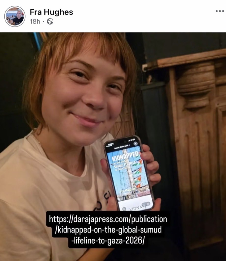 karenievers's tweet photo. Fake kidnapping vs. Real kidnapping. 

GFY @GretaThunberg https://t.co/qxp13jlso3