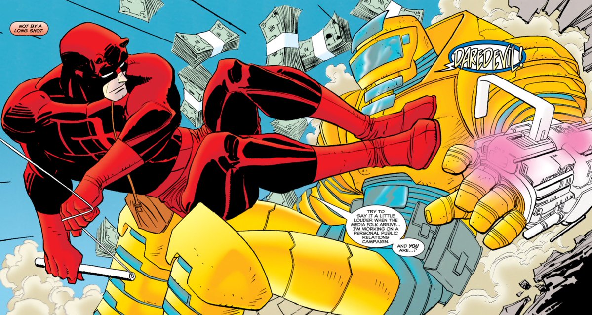 CaneNero's tweet photo. Spider-Man #74 (1996) John Romita Jr. &amp; Al Williamson
- Daredevil - https://t.co/xXgjkmaAna