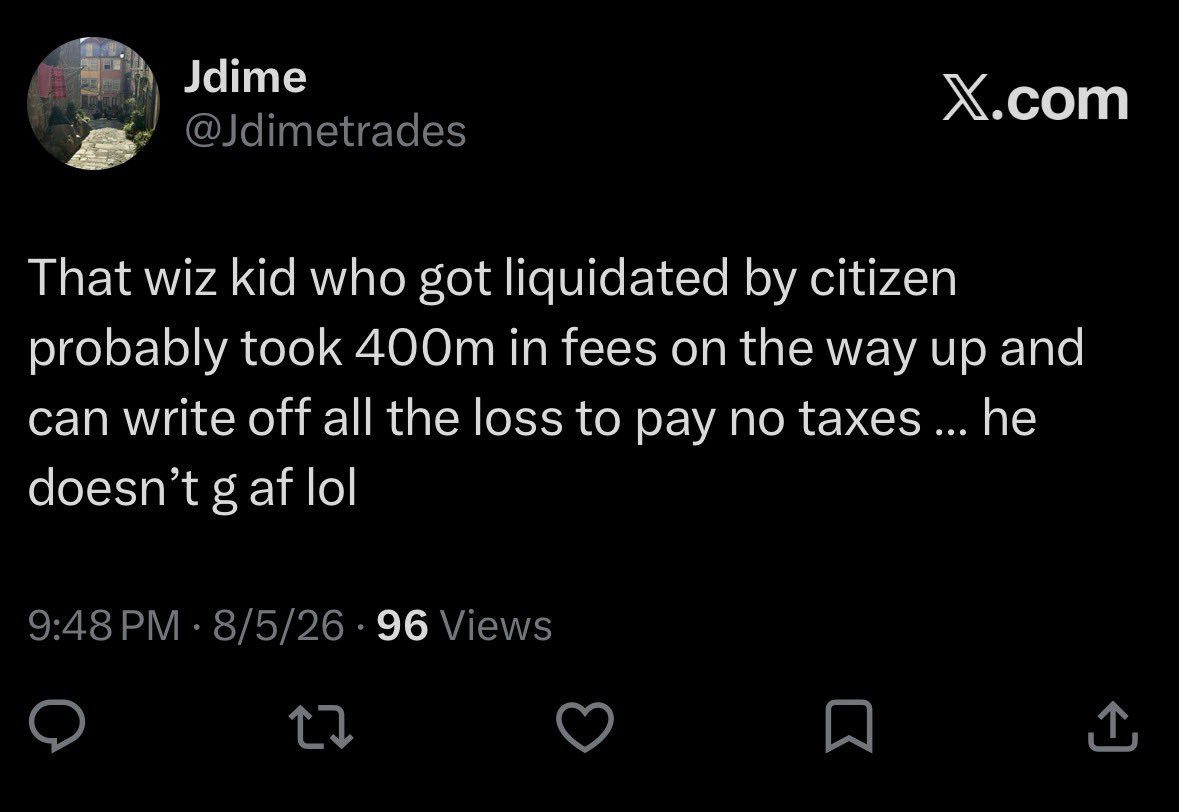 Jdimetrades's tweet photo. @unusual_whales Tweeted this yesterday lol man is off scot free https://t.co/sBMU8MXFCS