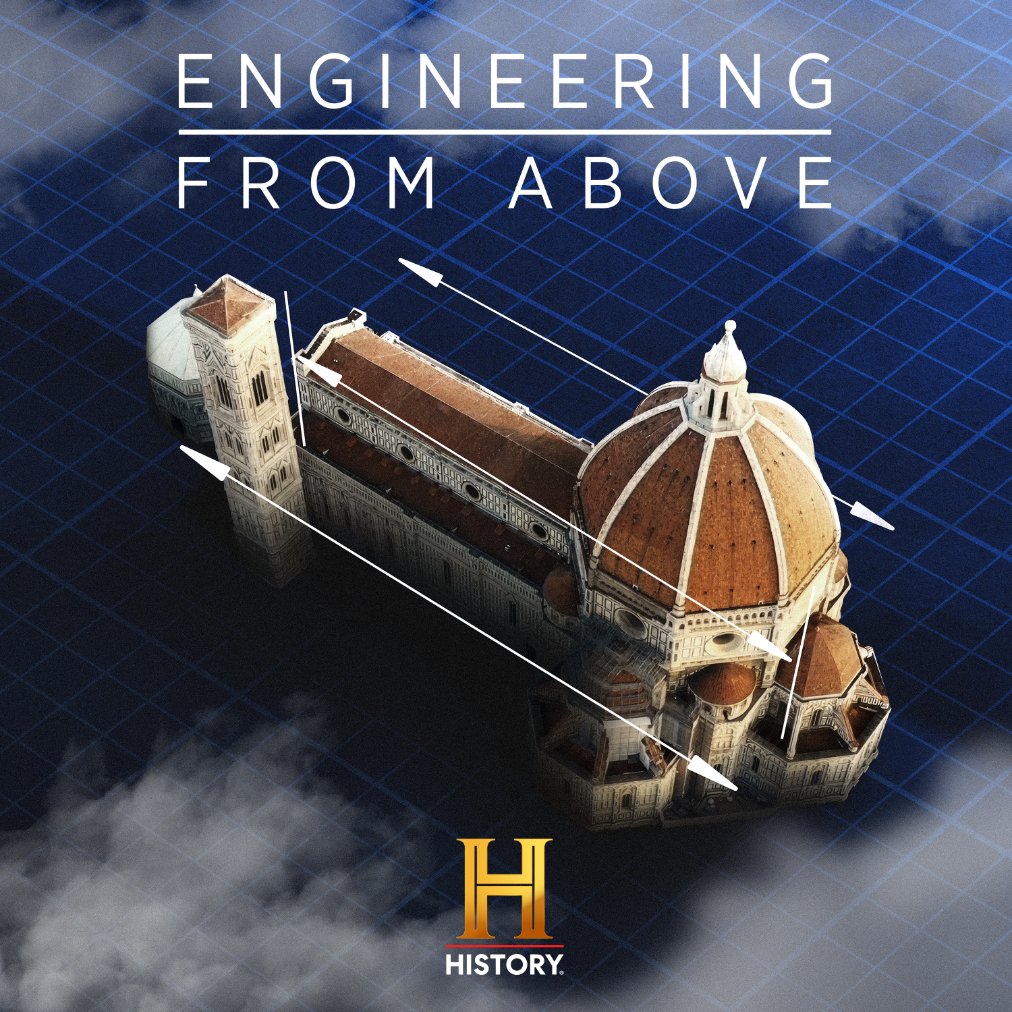 Take flight for a new perspective on the greatest feats of engineering ever  built. Engineering From Above premieres Thursday, August 13th at 9/8c on  The @HISTORY Channel.