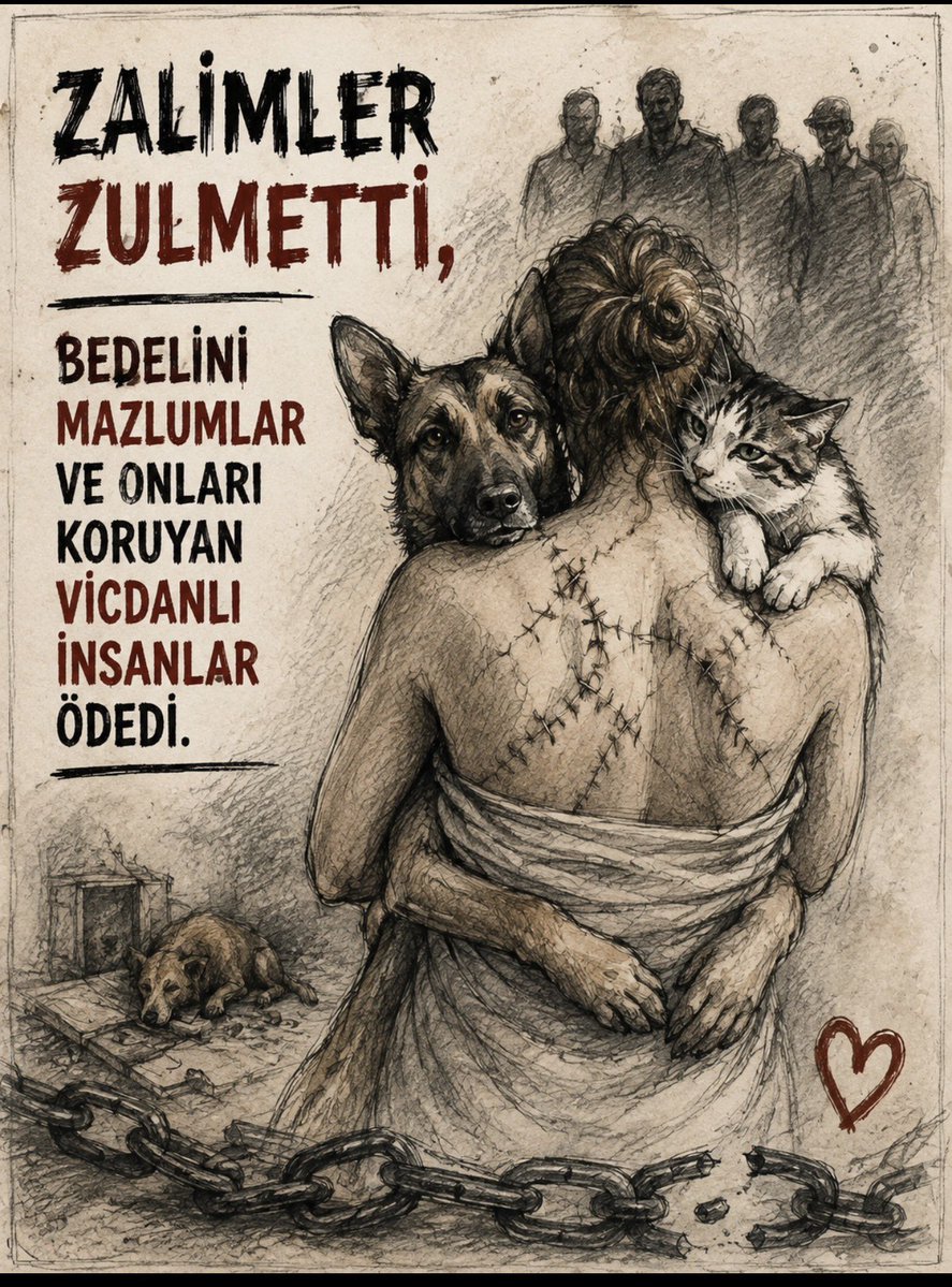 brave9159's tweet photo. Barınaklarda  aç susuz birbirlerine parçalattırılan,canlı canlı gömülen  zehirlenerek saatlerce can çekişen köpekler, sokakta boğarak uzuvları kesilerek  tekmelenerek öldürülen yavru kediler…

Ve Onlar için yüreği yananların, kalpleri paramparça olanların geceleri uyuyamayanların, gözyaşı döküp feryat edenlerin acısı…
Bu vahşetin bu ilkelliğin en en tepesinden en altına kadar her sorumlusuna duyulan o derin, boğazı yakan öfke ve  çaresizlik …
Dile getirilemeyen, içte biriken o ağır duygular…
Bu kadar beddua, bu kadar gözyaşı, bu kadar haklı lanet tutmayacaksa…
İnanç ne işe yarıyor ?​​​​​​​​​​​​​​​​​​​​​​​​​​​​​​​​​​​​​​​​​​​​​ #SokakHayvanlarıSahipsizDeğil