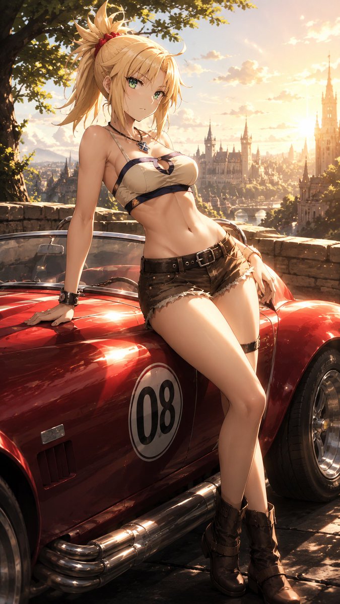 TokenBlack31's tweet photo. #Mordred #FateGrandOrder #AnimeArt Wanna Take A Ride https://t.co/HnurImqusX