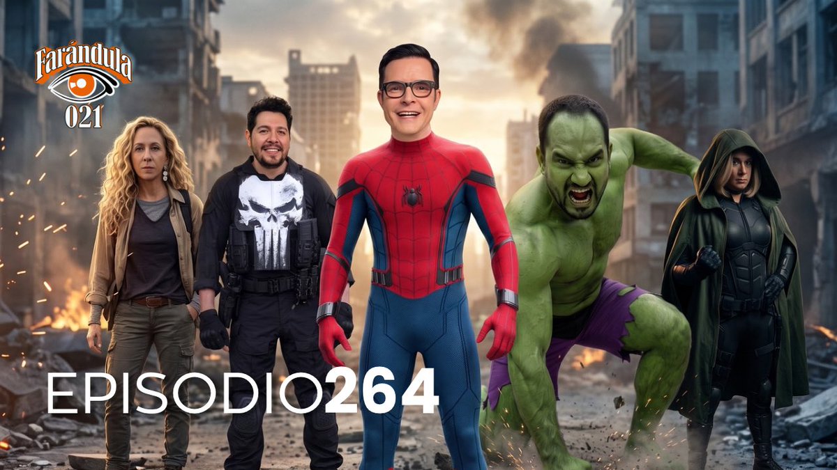 Farandula021's tweet photo. ¡ARÁCNIDAS RISAS Y MUCHA DIVERSIÓN! 🕷️
Es #jueves de #Farándula021 y viene cargado de mucha diversión, información, recomendaciones y un invitado muy especial. ¿Estás listo? 
¡Córrele a YouTube! 👇🏼
https://t.co/wNk77nrRUF https://t.co/ma24HoZYTX