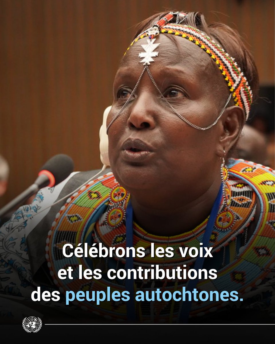 ONU_fr's tweet photo. Dimanche : Journée internationale des peuples autochtones.

476 millions de personnes, près de 90 pays, la majorité des langues du monde.

Une richesse culturelle et environnementale que nous devons défendre, aujourd'hui comme chaque jour.

https://t.co/VgQlBzEAMX https://t.co/U9oOvuDlpg