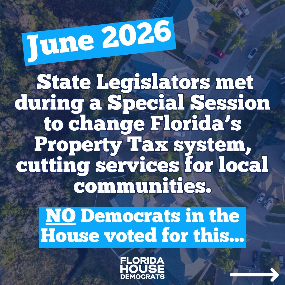 FLHouseDems's tweet photo. RECAP: What happened with the Property Taxes Special Session? A thread 🧵 https://t.co/TXmRPNjVYB