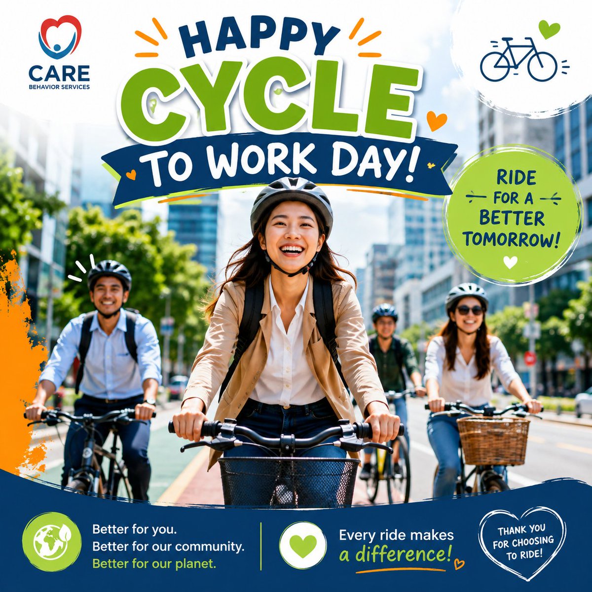 CAREunderstands's tweet photo. 🌿💙 Happy Cycle to Work Day! 🚴‍♀️

Movement and routine support growth and well-being. Whether it’s biking, walking, or outdoor play, every moment builds connection and progress. 🌱

#CycleToWorkDay  #ABAtherapy #AutismSupport #EarlyIntervention #ShermanOaks #Sacramento https://t.co/VBqnJgql8S