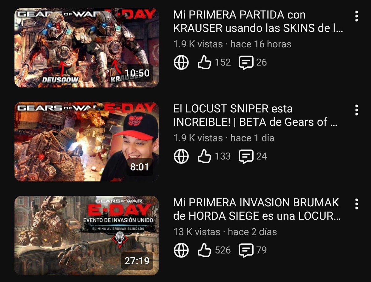 DeusGow's tweet photo. Despues de una Semana de Locura. Muchas gracias a todos por el apoyo que brindaron al contenido esta semana a traves de todas las redes sociales. De verdad se los agradezco eternamente🫂 Y vendra mas..

Ahora si... es momento de disfrutar de la Beta de Gears of War E-DAY TODOS JUNTOS. Nos vemos mas tarde en Stream🗣

Juguen, gocen y sobre todo DISFRUTEN!👏🏻⚙️ #GearsofWar