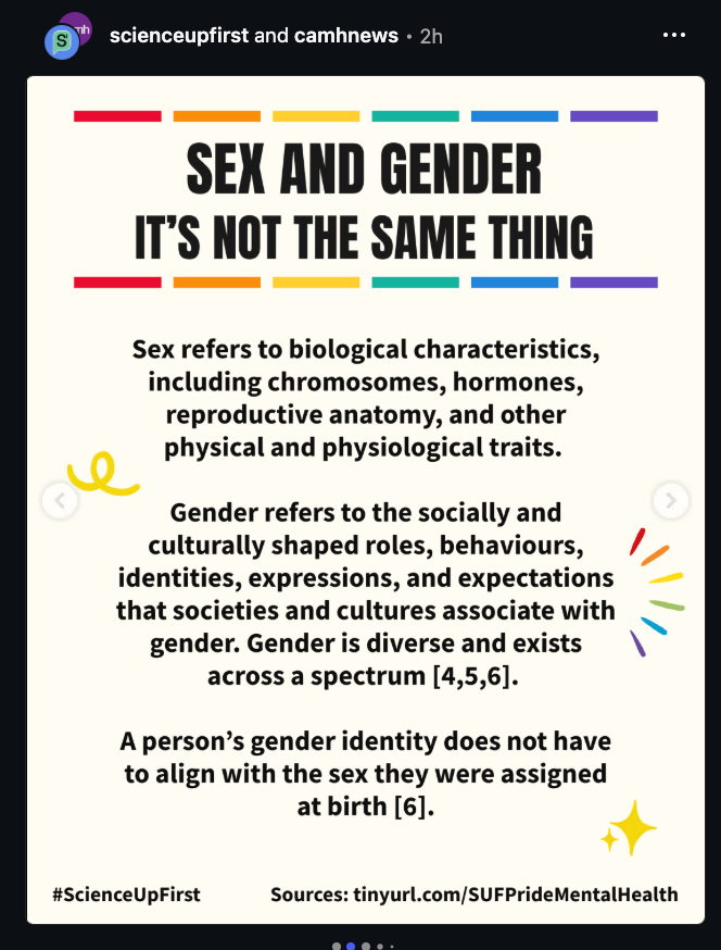 WomenAreRealCAN's tweet photo. Canada serving up more gender propaganda with tax payer funds.

"Gender refers to the socially and culturally shaped roles... associated with gender"

:/ wut?

#WePayForThis #GovernmentFundedMisinformation https://t.co/mKAIOKukhE