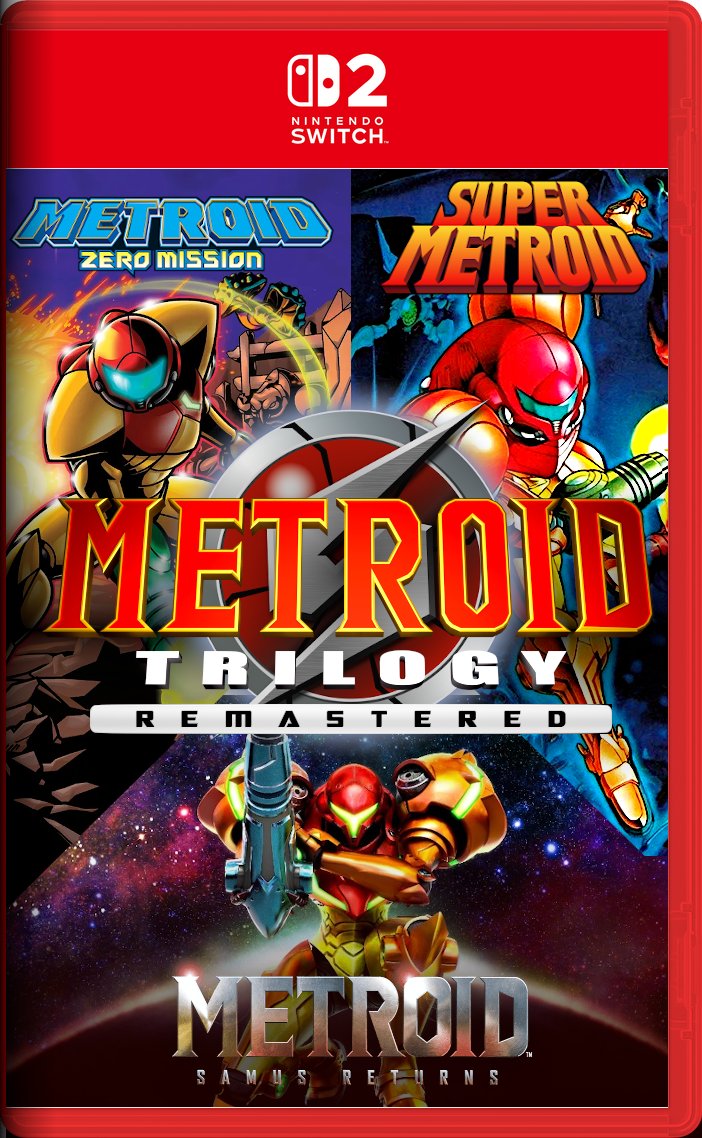GameLifeCrisis's tweet photo. Metroid Trilogy
Zero Mission • Samus Returns • Super Metroid
Remastered for Nintendo Switch 2
Nintendo...please.
40 years of Metroid.
#Metroid40th #Metroid #NintendoSwitch2 #Samus #MetroidTrilogy https://t.co/sDmpcYysoh