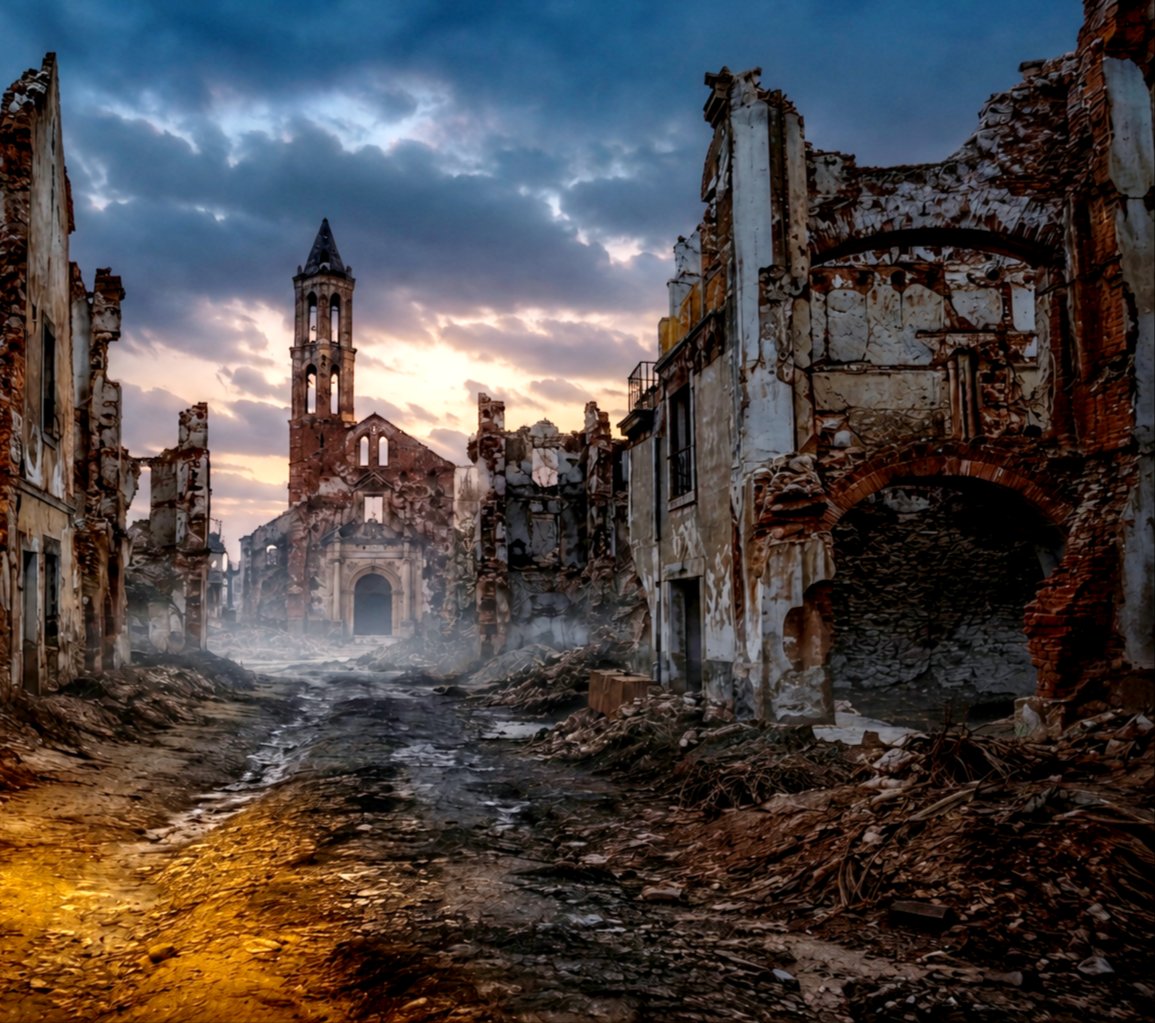 GrupoAlpha's tweet photo. Entre muros derruidos aún resuenan ecos del pasado. ¿Historia, leyenda o algo más? Descubre uno de los lugares más inquietantes de España en nuestro nuevo artículo sobre Belchite Viejo.

👇
https://t.co/RGyrcB4Iuv
#Belchite #Misterio #Historia #ParaNormales https://t.co/dIQ94OAz52