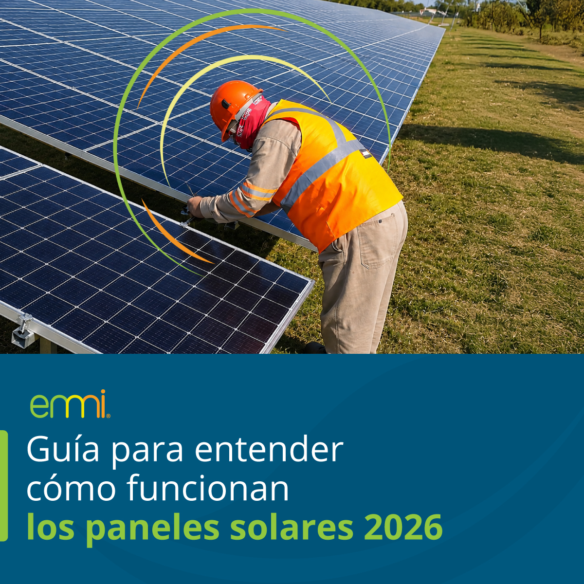 EMMI_Mexico's tweet photo. ¿Cómo funciona realmente un panel solar? ☀️ Te explicamos el proceso, los tipos y la nueva #Regulación de #Autoconsumo en México. Ve el artículo completo 🔗: https://t.co/3kdK0Trqwc https://t.co/8moUwOWrRo