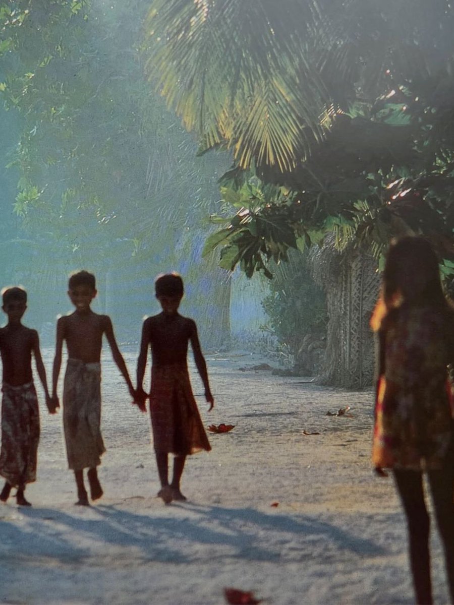 viewsfrance's tweet photo. L’archipel des Maldives dans les années 70-80, par Michael Friedel. https://t.co/Ay8qn9S5Ra