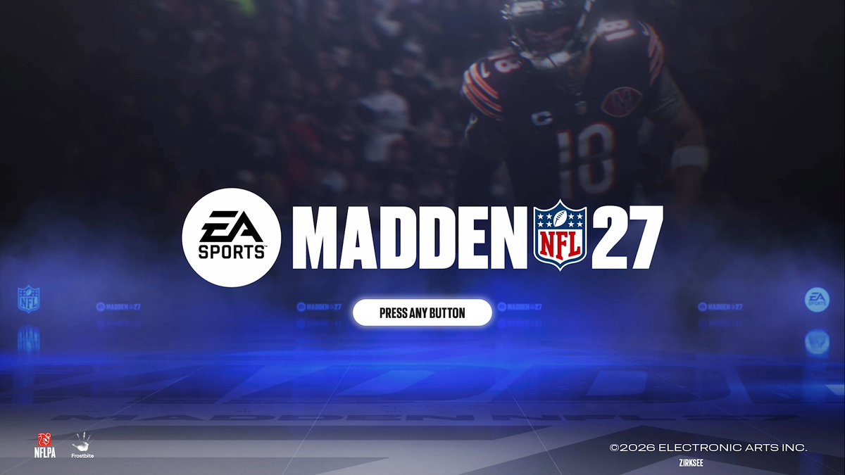 Zirksee's tweet photo. MADDEN 27 IS OUT NOWWWWWWWWWWWW https://t.co/LcUvJgNV6s