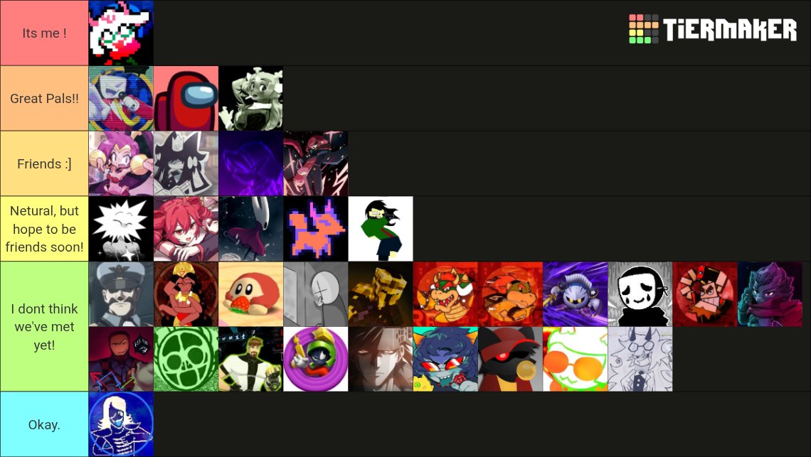_RALSEl_'s tweet photo. Tierlist of both sides!
...
#PathToTotality https://t.co/QI8XbDtZnB