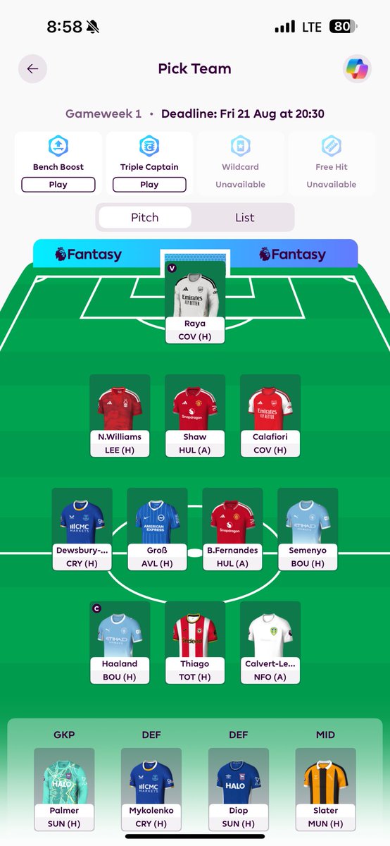 AwsRamos's tweet photo. @Houssam_FPL رايك يا حسام؟ 
و بقدر ابدل كالفيرت لوين + سيمينيو / ب جواو بيدرو + اينزو لو في https://t.co/P90L5IsfP5