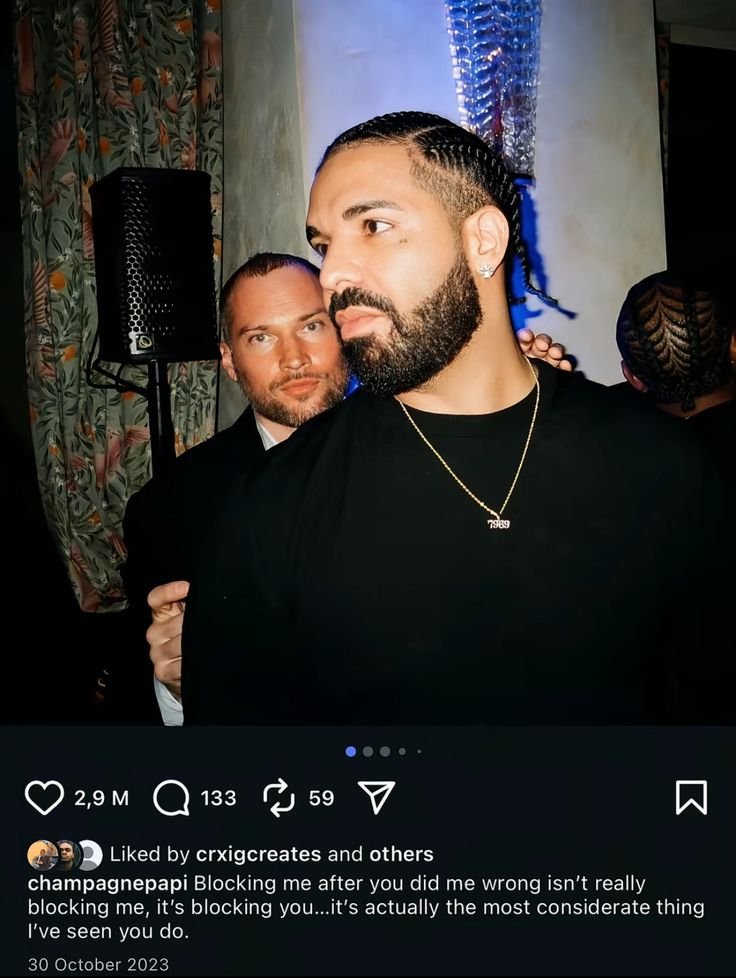 OVO6th's tweet photo. Drake was real for this. https://t.co/Tf31PTqAgG