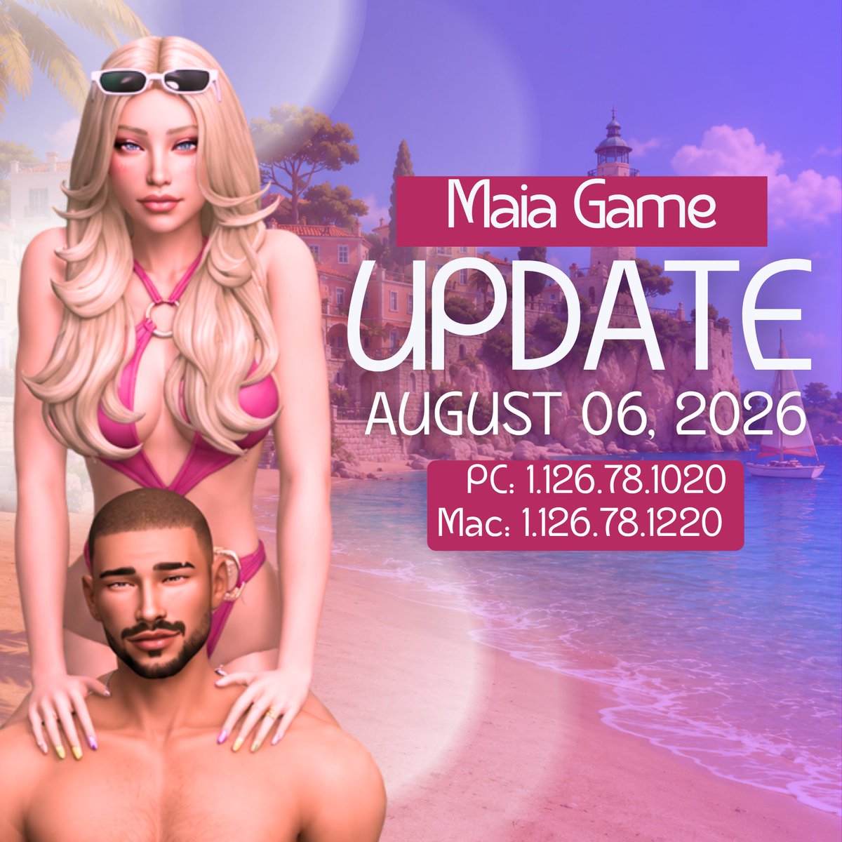 MaiaGame_FR's tweet photo. 📌Statuts Mods Patch EA 1.126.78
👉 https://t.co/2XXqgBr0XR
👉 https://t.co/NfnRML6ALH
Bisous/Kisses ❤️
#thesims4 #sims4 #thesims4mods #sims4mods #ts4 #ts4mods #thesims4nsfw #sims4nsfw #maigame @GrumpyMods @KELVINCITYFR @spaceypilots https://t.co/O2Pf3tuIKW