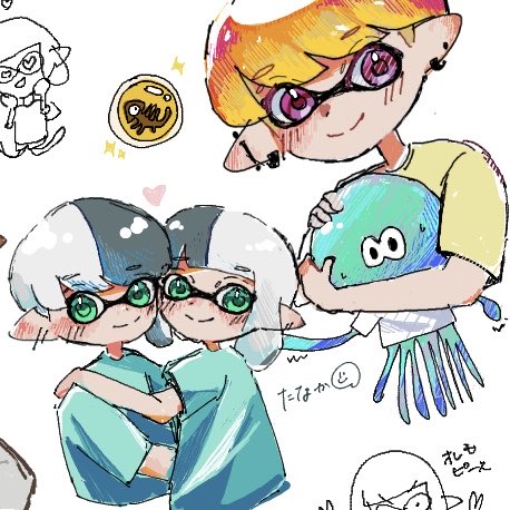 tsumu_810's tweet photo. たふ鯖絵チャ会❣️
with たなか がれみ もちぽん˙ᵕ˙

めっちゃ楽しかった〜〜みんな絵柄も描き方も個性があって面白かったまたやりたい ‼️たなかの線画も塗ったよー🤩 https://t.co/Jx5ZaCDDsF