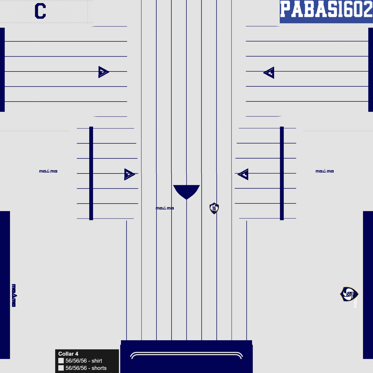 PaBas1602PES's tweet photo. Official Kits Cavese 1919 2026-27 by Magma (Italian Serie C/Third Division)

#PES2021 #PES21 #FL26 #FL27 #FootballLife #Cavese #ForzaAquilotti #Blufoncé #PesKit #Kitmaker #Calcio #Italia #Magma #Konami https://t.co/kXcFlPHwaA