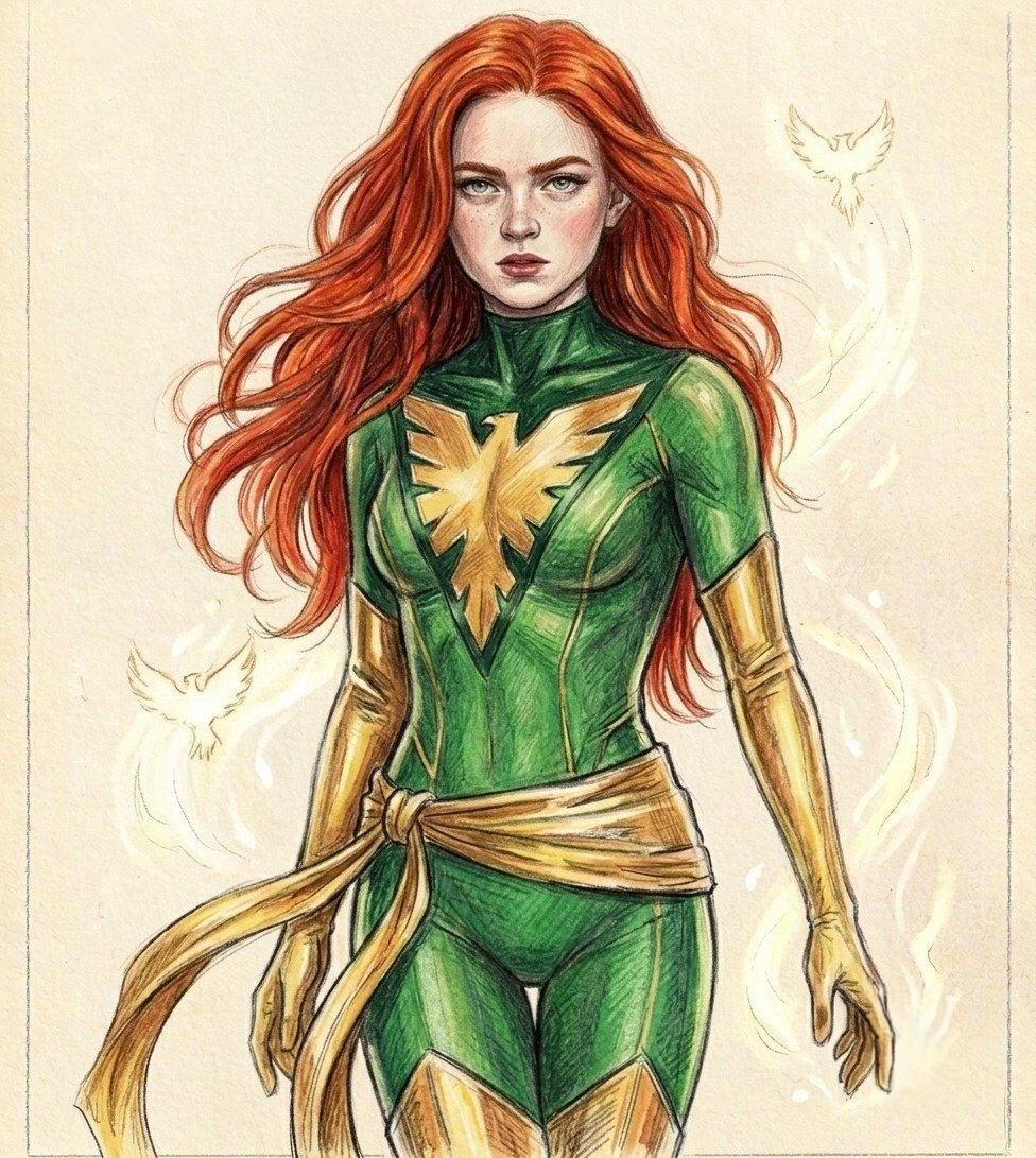 Ahrisnix21's tweet photo. Sadie/Phoenix #sadiesink #jeangrey #Marvel https://t.co/uE03KqXdAf