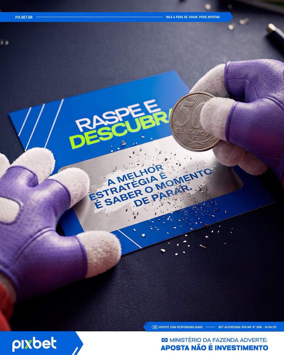pixbet's tweet photo. Lembre-se: apostar deve ser uma forma de entretenimento, nunca uma maneira de recuperar perdas ou gerar renda.

Defina um orçamento, respeite seus limites e faça pausas sempre que precisar. ✅ https://t.co/qvi7UTZQeE