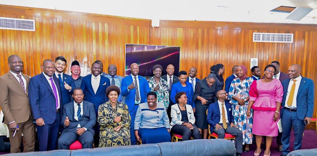 NRMOnline's tweet photo. KAMPALA — More than 60 Independent Members of Parliament have signed a Memorandum of Understanding (MoU) with the ruling National Resistance Movement (NRM) today, Thursday, establishing a formal framework for cooperation in Parliament. https://t.co/9VoBcDfyWW