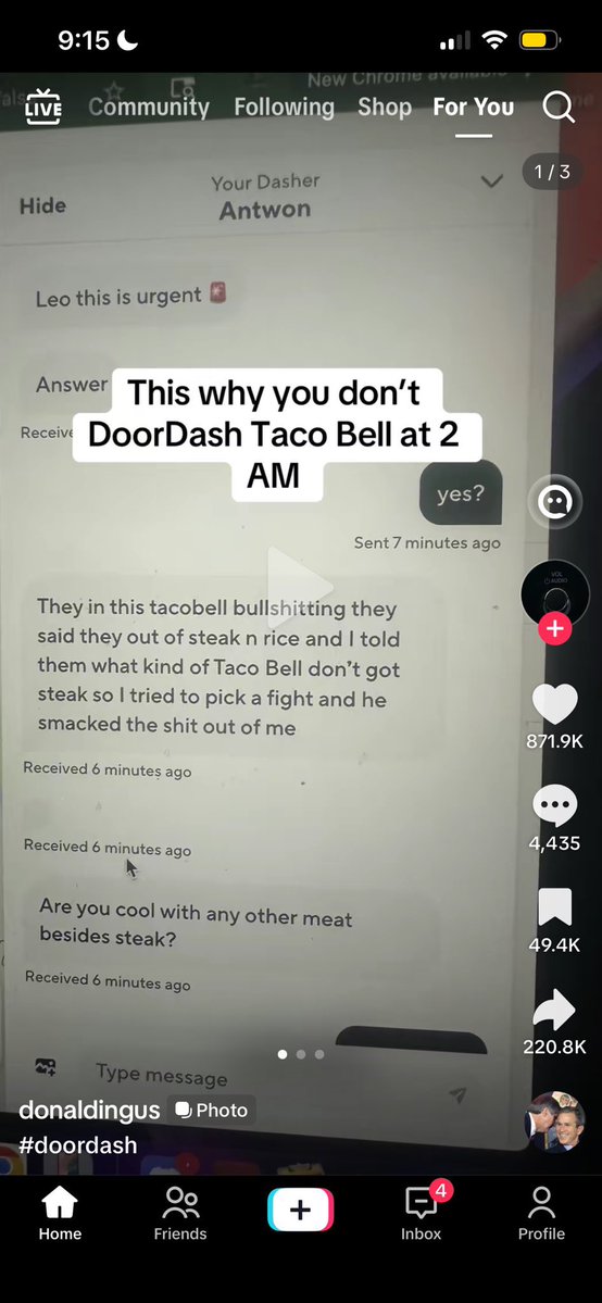 sileonthill's tweet photo. leon kennedy as a doordash driver https://t.co/sTUJyW35f1