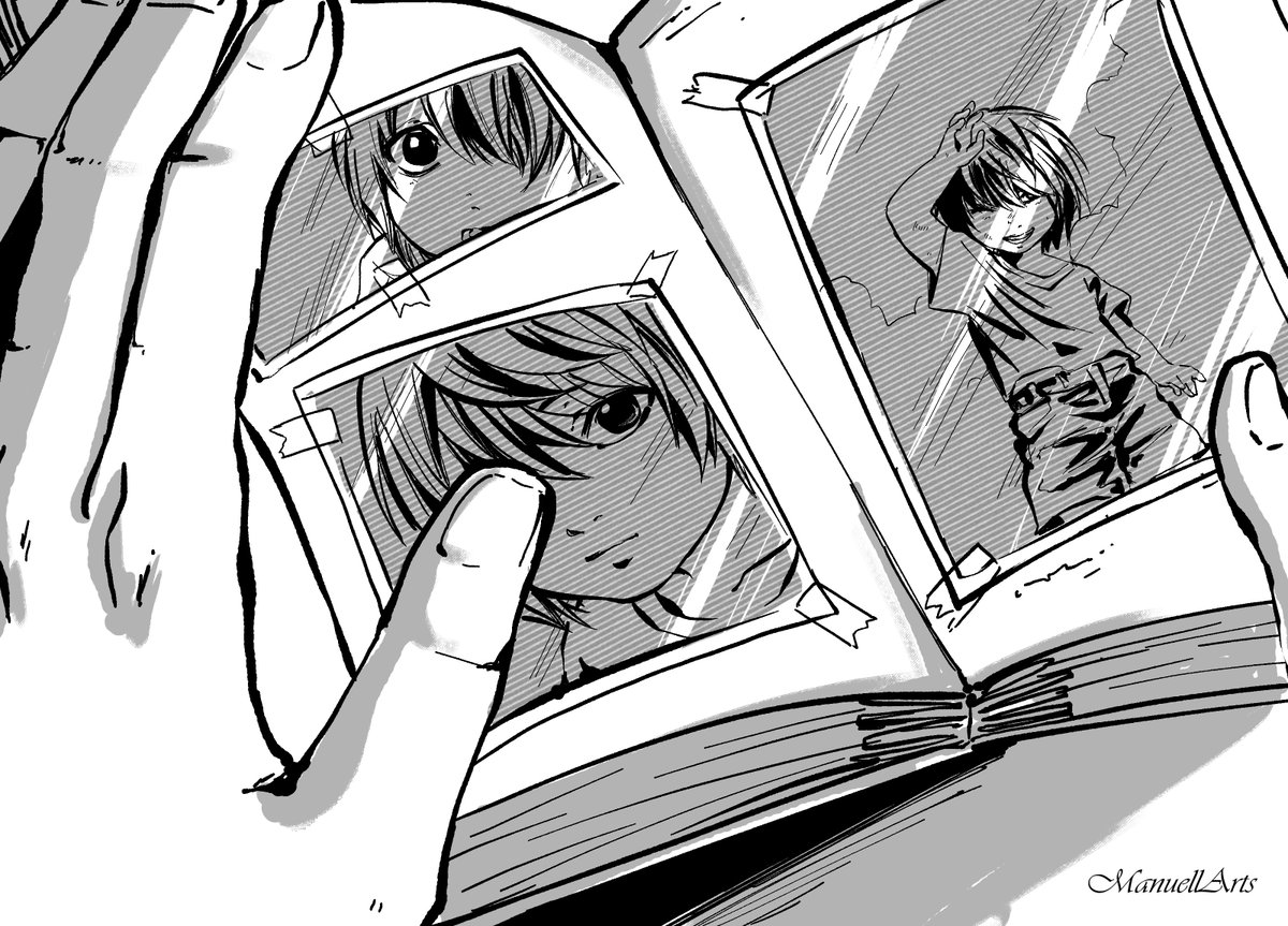 ManuellArts's tweet photo. Light of my life. (repost)

#DEATHNOTE  #lightyagami #デスノート

( 1/3 ) https://t.co/kBIews1k66