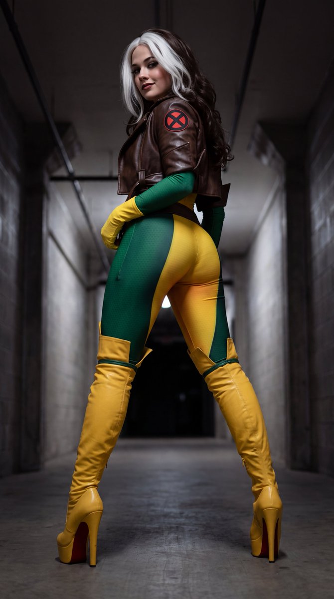 BeautyShotX's tweet photo. Cailee Spaeny 🥰 supposedly is playing Rogue in the next X-Men movie. She could look like my preview 🫦

🟡 Cailee Spaeny https://t.co/X6hgGltzJM