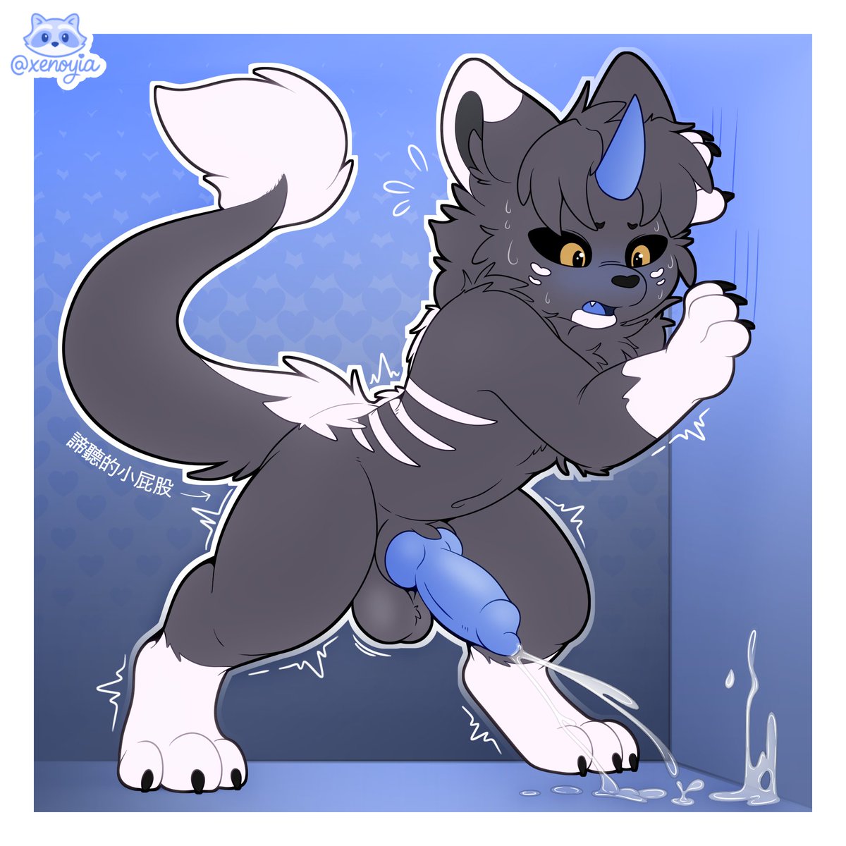 xenoyia's tweet photo. Carrying on with some Fabulous Beasts lewds - here's an excessively horny Diting :3 https://t.co/vxrjJsjYtL