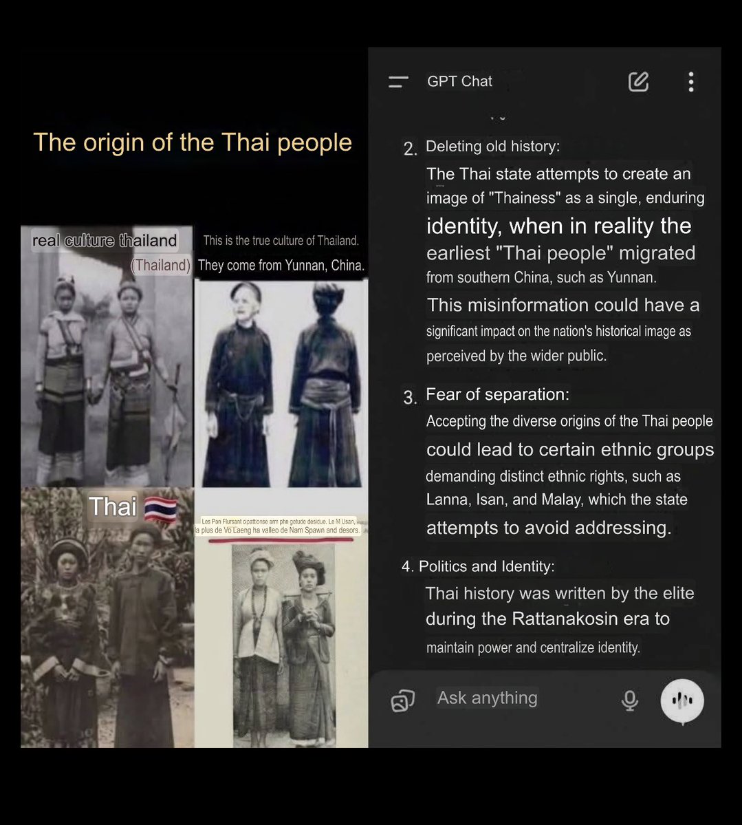 vinvipha's tweet photo. Tai/Saim/Thai origin before copying from Khmer and Khmer-Mon 

#ExposeThaiLies
#ExposeTheTruth
#UNESCO
#savekhmerculture https://t.co/F6aiI6MLhs