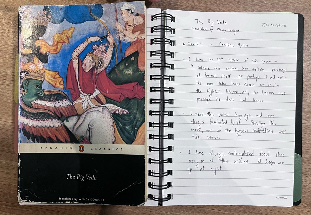 arpitingle's tweet photo. started reading the Rig Veda https://t.co/du5fCVhGOw
