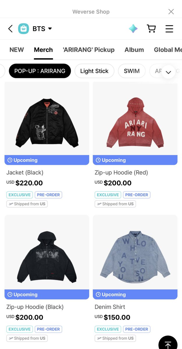 trinhers's tweet photo. WEVERSE SHOP WILL BE DROPPING NYC POP UP MERCH ONLINE SOON! 👀 https://t.co/8Yf0G17kuw