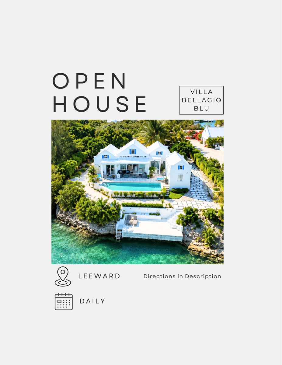 TCIRealEstate's tweet photo. Daily Open House Tour Starting Now! 🏝️🏡

📍 Leeward, Turks and Caicos

Directions and All Details: https://t.co/Kgjw5LsNa8 https://t.co/NqrwMRiwBc