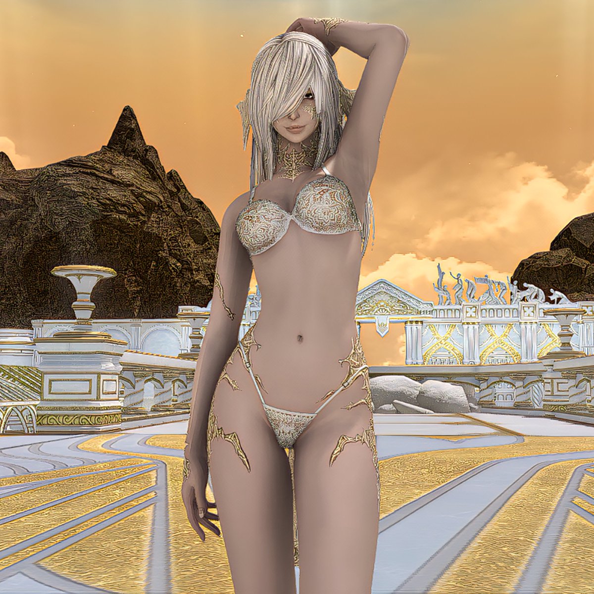 HBAfterDark's tweet photo. Gave Mavlynn a small makeover for Mt Gulg/Crown of the Immaculate 💠💜

#FF14NSFW #FFxivNSFW #GPOSERSNSFW #GPOSERS #GposeNSFW #MiqoteNSFW https://t.co/HmnpcGcPLu