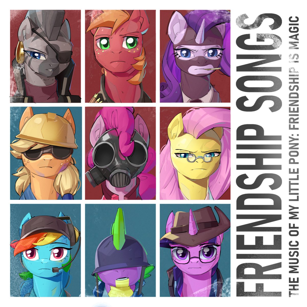 miscuitsXD's tweet photo. TF2 x MLP https://t.co/rrse6cbo0Y