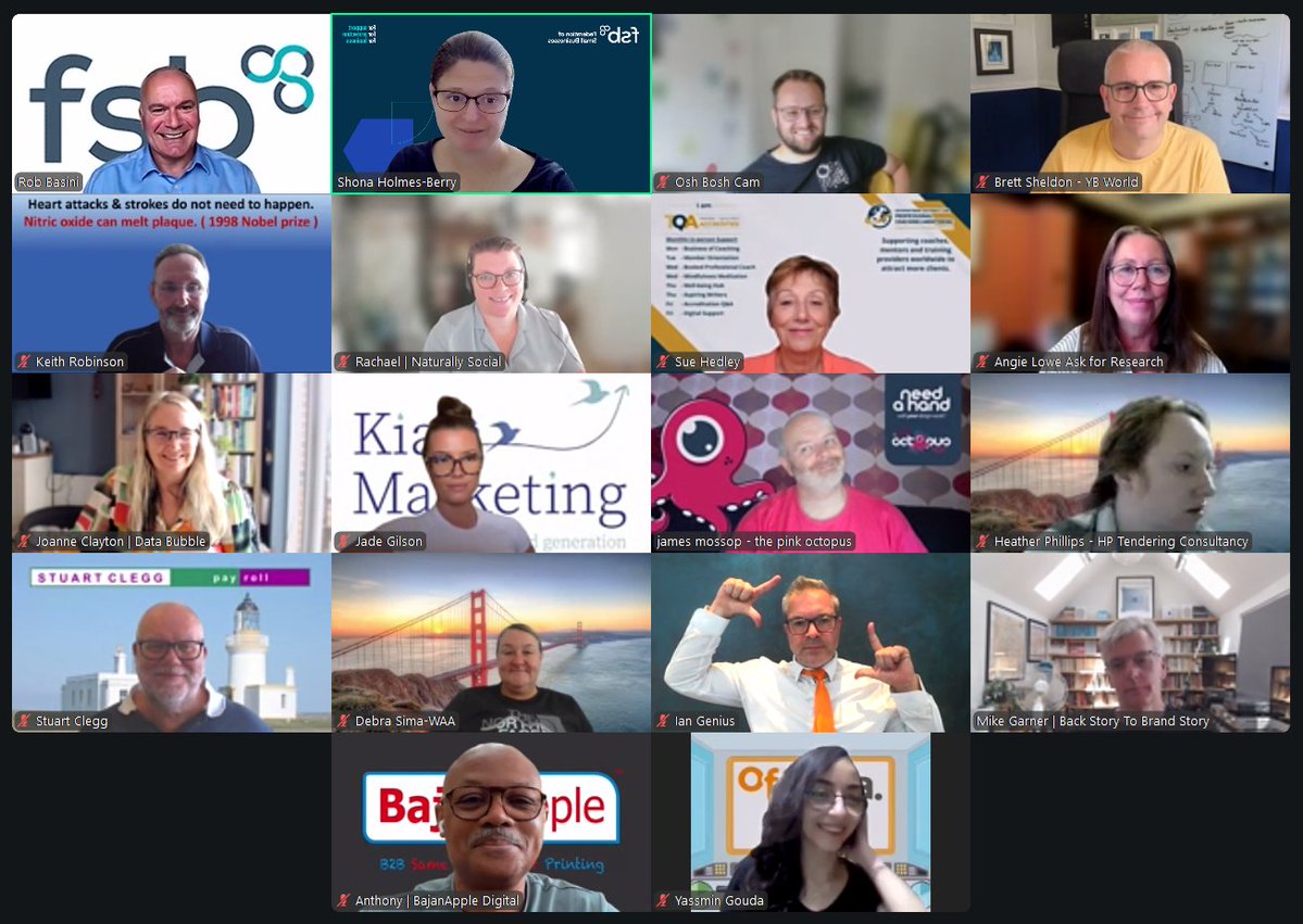 FSBNorthWales's tweet photo. β¨ That's a wrap on today's #FSBConnectOnlineinWales! β¨
Thanks to everyone who joined us, there were some amazing connections made across Wales & the UK π»π
Missed it? We're back Thurs 20 August 1β2pm! Don't miss out π https://t.co/LZyHMG2Sza
#FSBEvents #Networking https://t.co/aWIYhDxEsd
